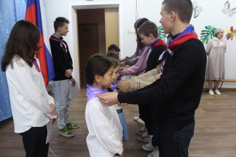 Посвящение в Орлята России.